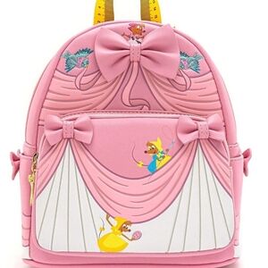 Loungefly Cinderella 70th Anniversary backpack sewing themed